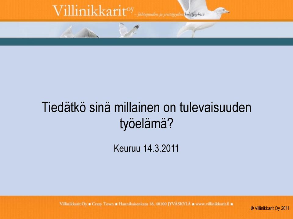 tulevaisuuden