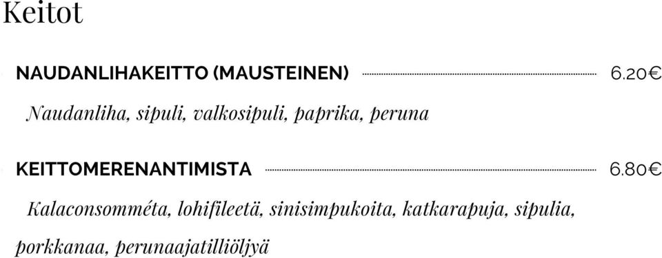 KEITTOMERENANTIMISTA 6.