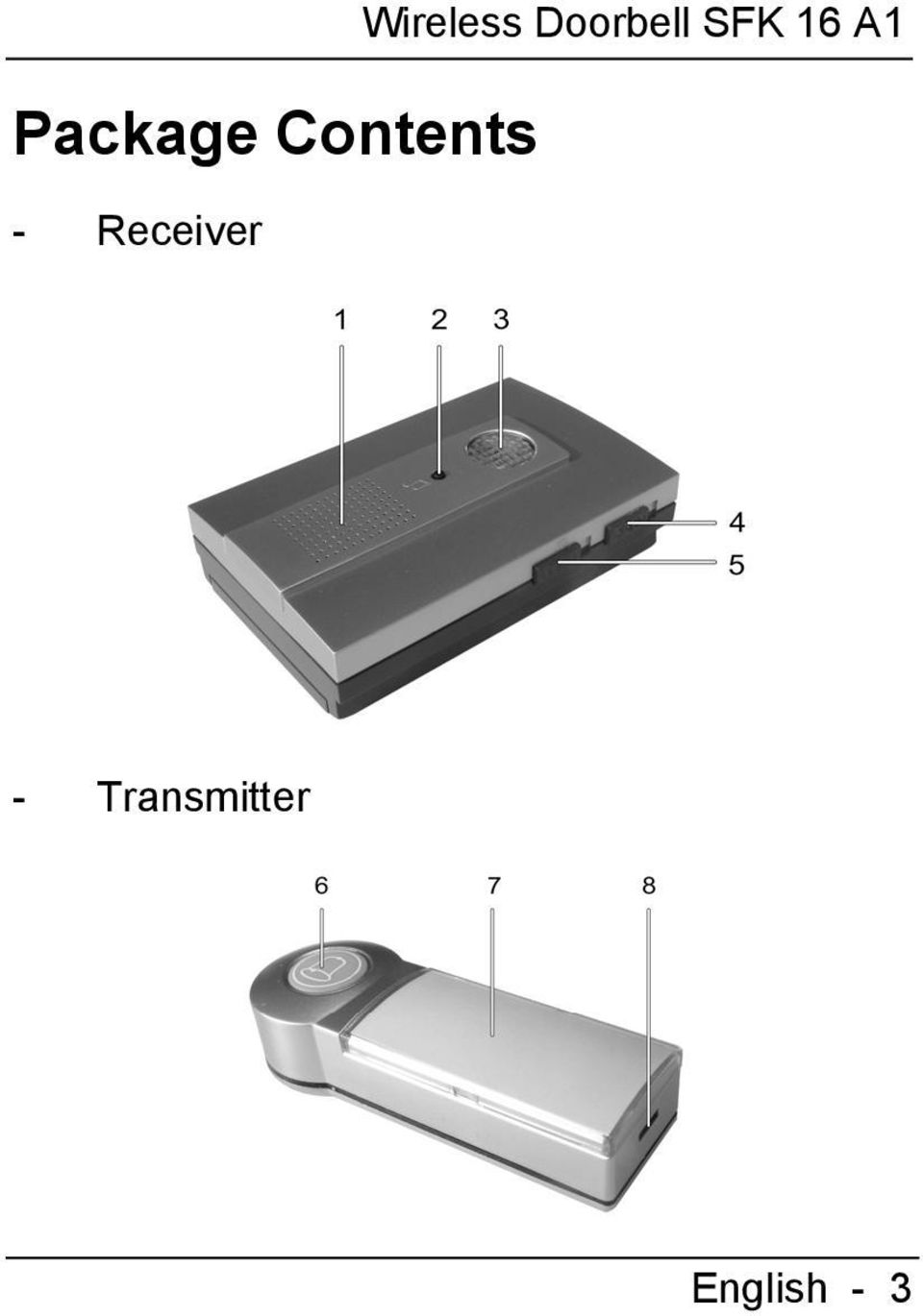 Doorbell SFK 16 A1 -