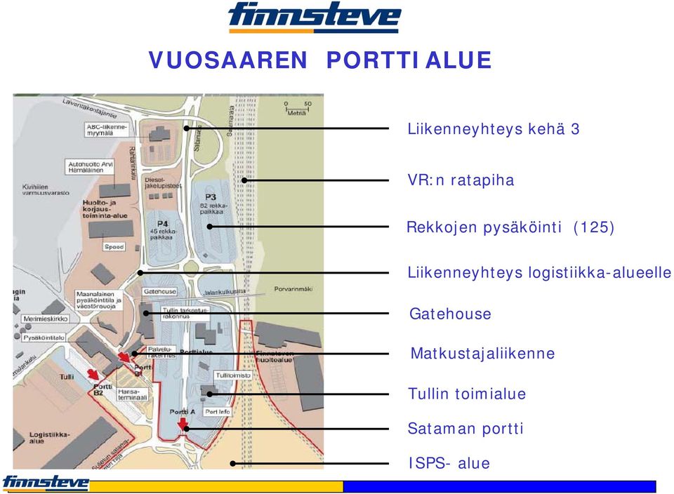 Liikenneyhteys logistiikka-alueelle Gatehouse