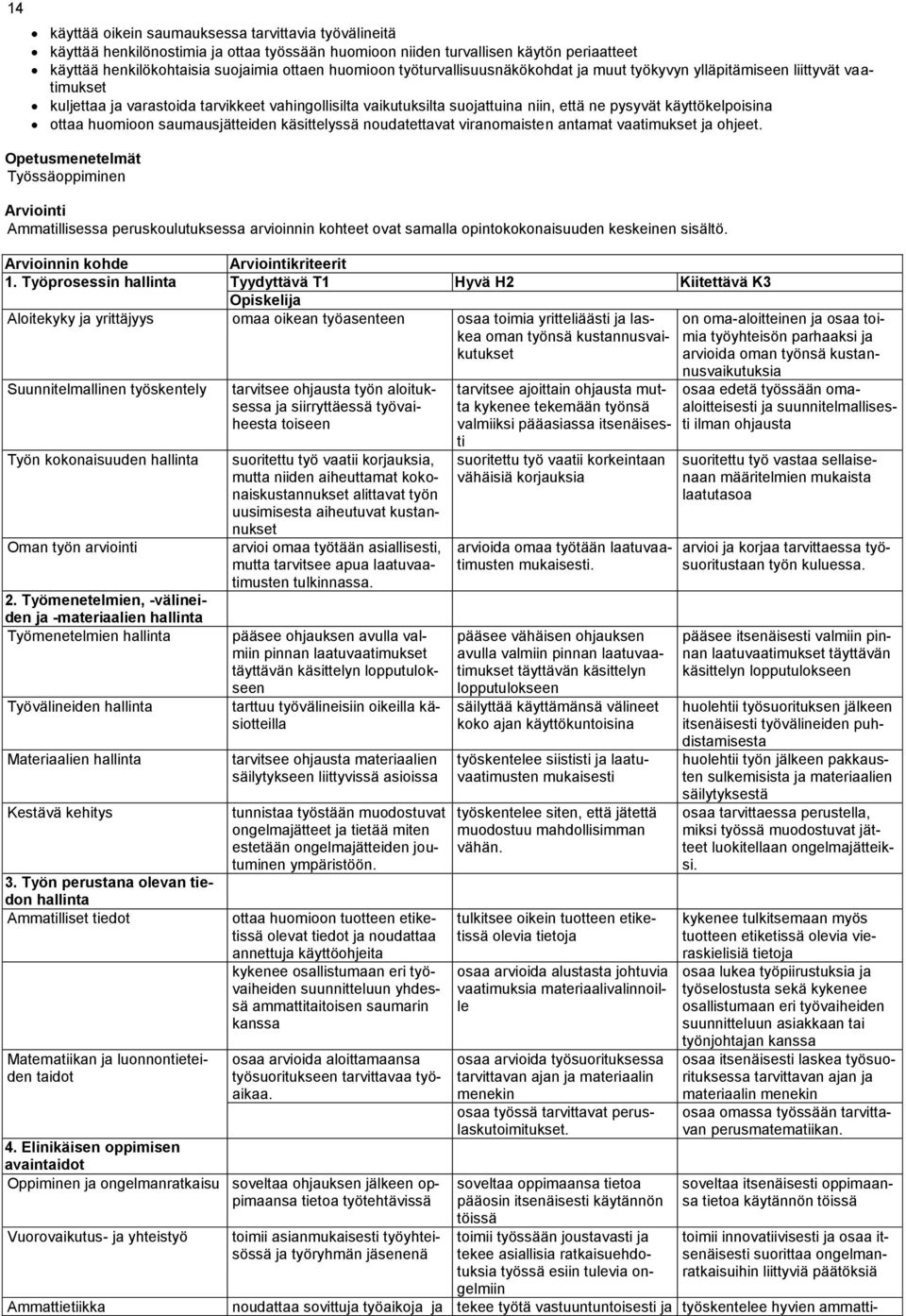 ottaa huomioon saumausjätteiden käsittelyssä noudatettavat viranomaisten antamat vaatimukset ja ohjeet.