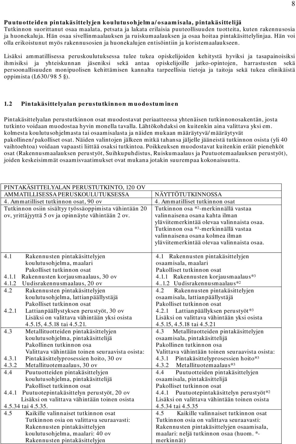 Lisäksi ammatillisessa peruskoulutuksessa tulee tukea opiskelijoiden kehitystä hyviksi ja tasapainoisiksi ihmisiksi ja yhteiskunnan jäseniksi sekä antaa opiskelijoille jatko-opintojen, harrastusten