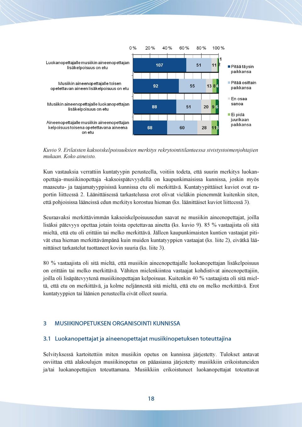 taajamatyyppisissä kunnissa etu oli merkittävä. Kuntatyypittäiset kuviot ovat raportin liitteessä 2.