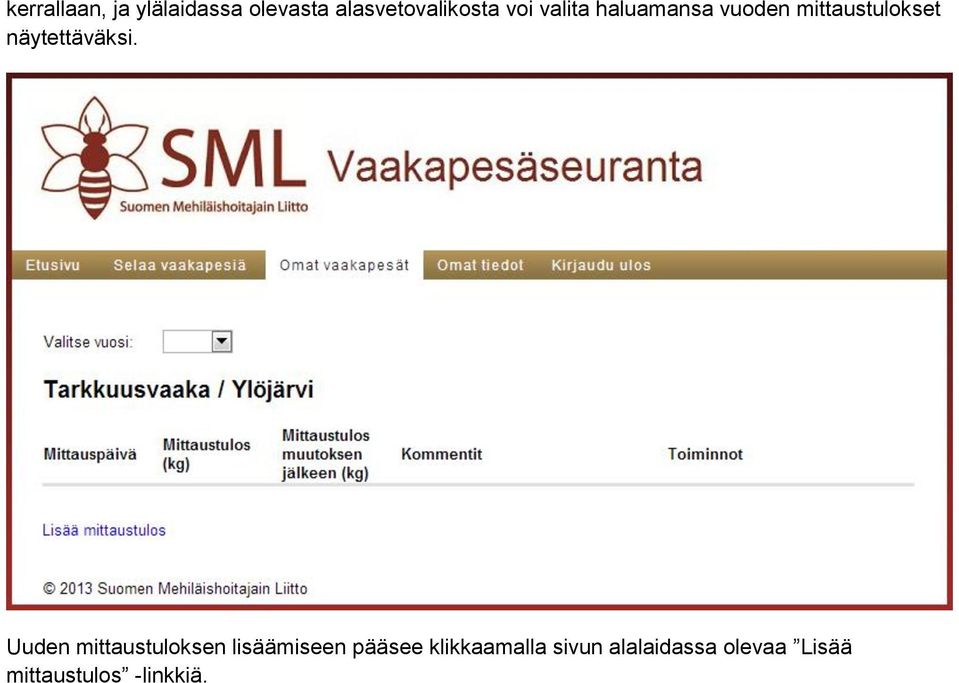 näytettäväksi.