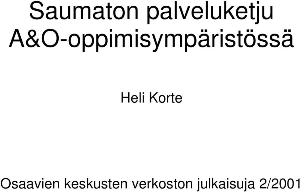 Heli Korte Osaavien