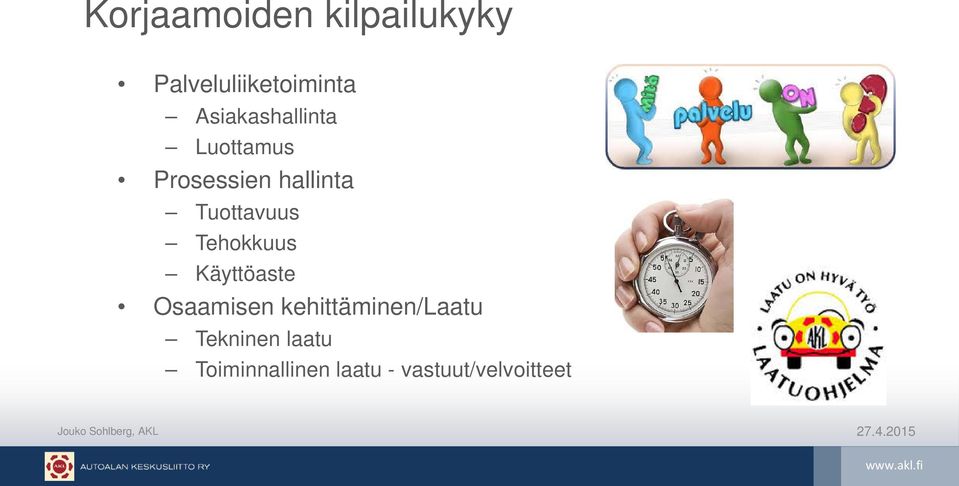 Tuottavuus Tehokkuus Käyttöaste Osaamisen