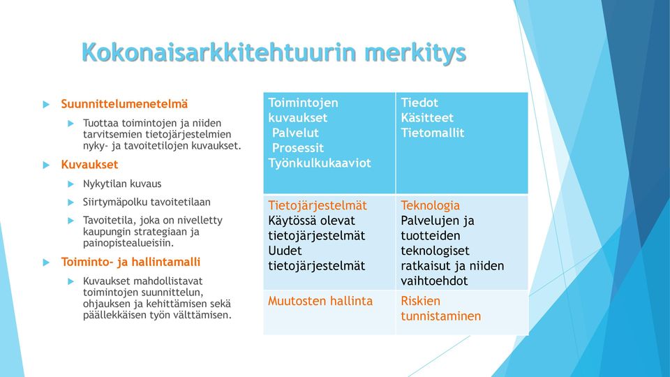 kaupungin strategiaan ja painopistealueisiin.