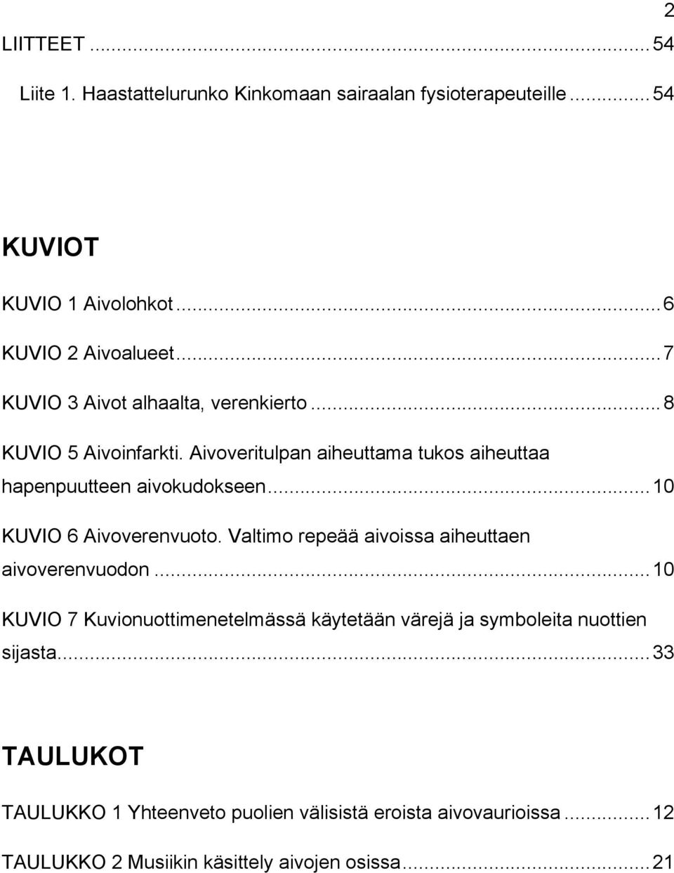 ..10 KUVIO 6 Aivoverenvuoto. Valtimo repeää aivoissa aiheuttaen aivoverenvuodon.