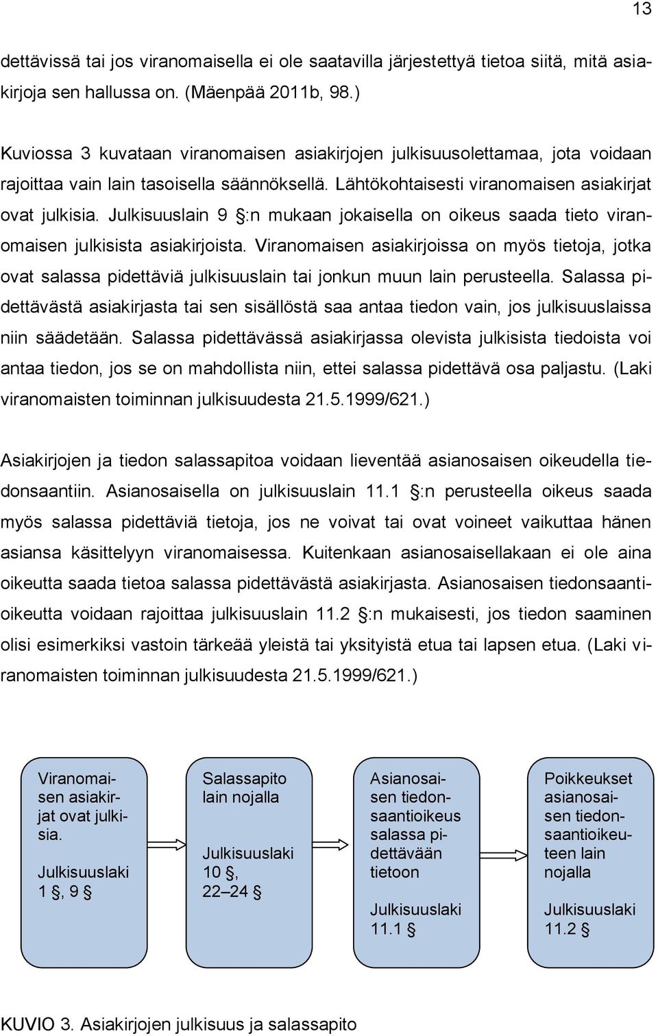 Julkisuuslain 9 :n mukaan jokaisella on oikeus saada tieto viranomaisen julkisista asiakirjoista.