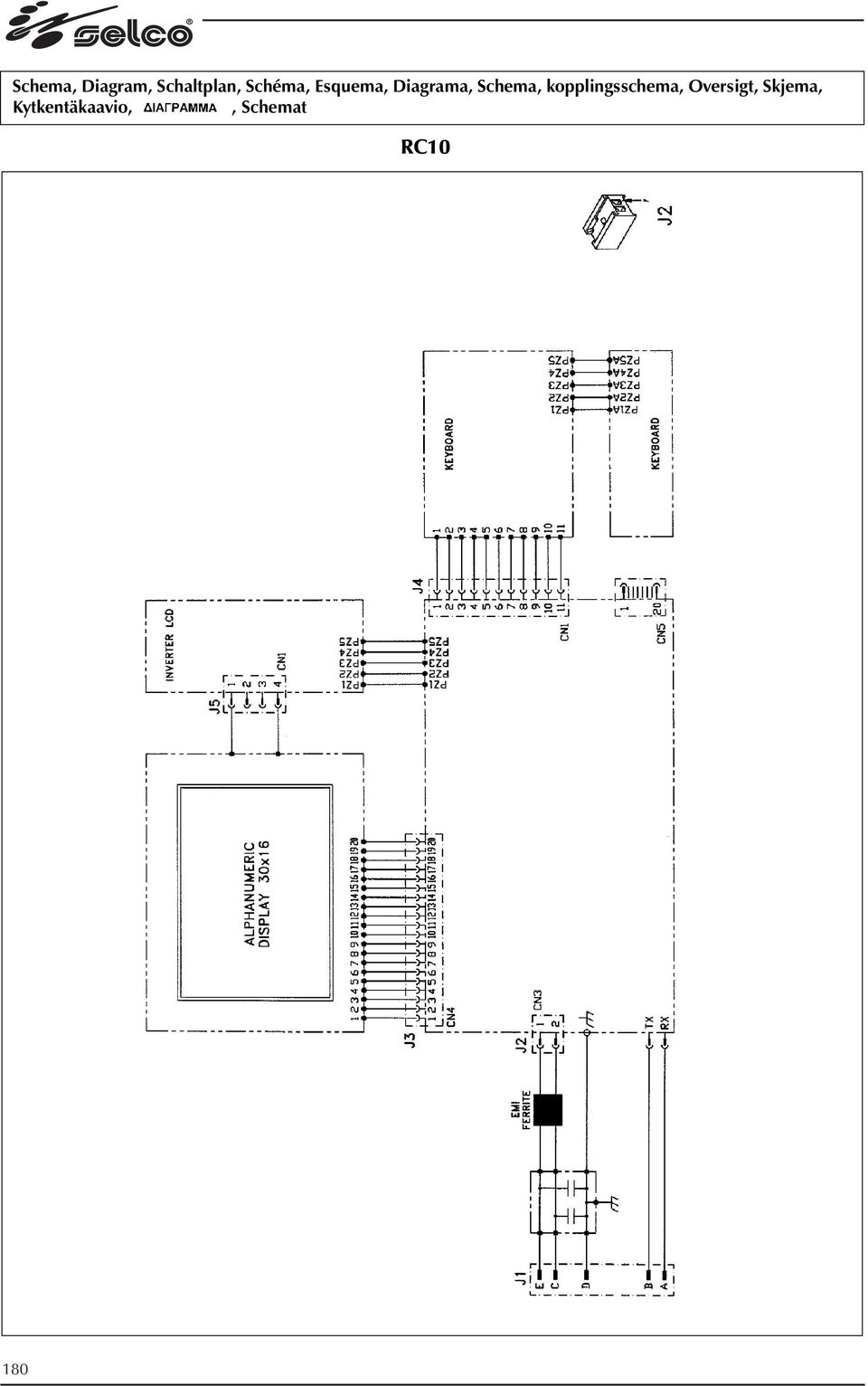 Schema, kopplingsschema,