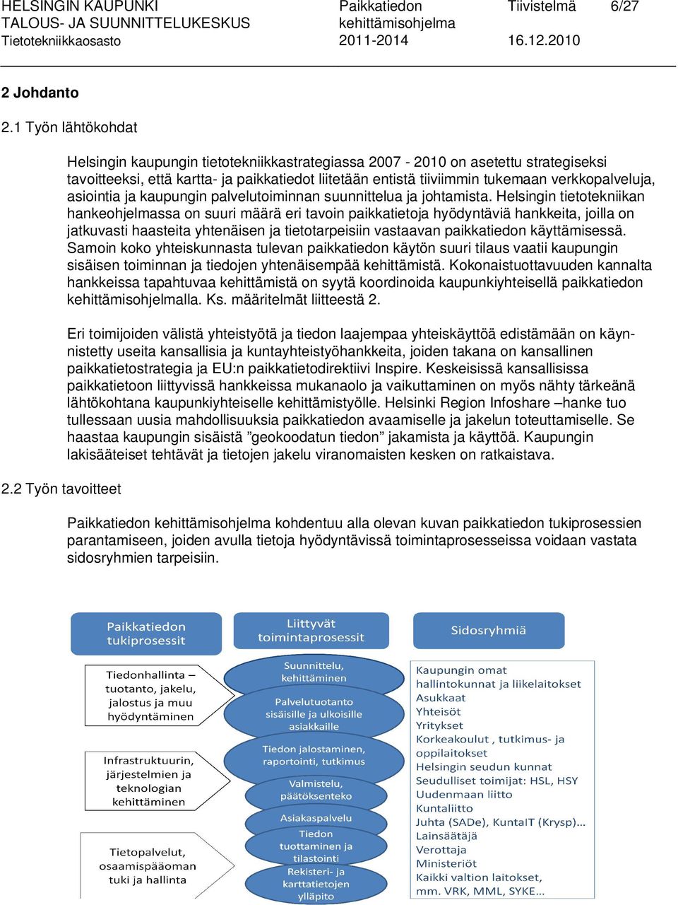 asiointia ja kaupungin palvelutoiminnan suunnittelua ja johtamista.