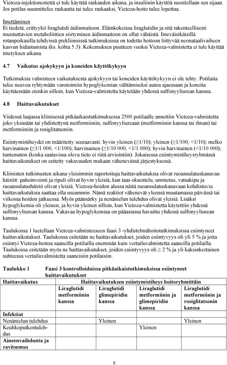 Imeväisikäisillä rotanpoikasilla tehdyissä prekliinisissä tutkimuksissa on todettu hoitoon liittyvää neonataalivaiheen kasvun hidastumista (ks. kohta 5.3).