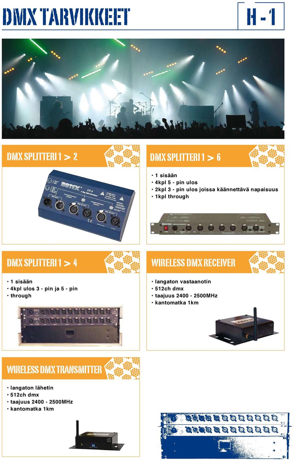 ja 5 - pin through Wireless Dmx Receiver langaton vastaanotin 512ch dmx taajuus 2400-2500MHz
