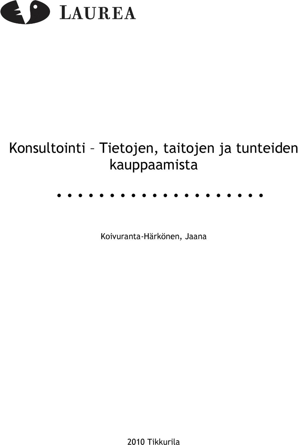 kauppaamista