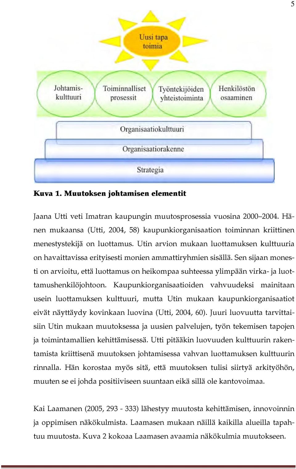 Utin arvion mukaan luottamuksen kulttuuria on havaittavissa erityisesti monien ammattiryhmien sisällä.