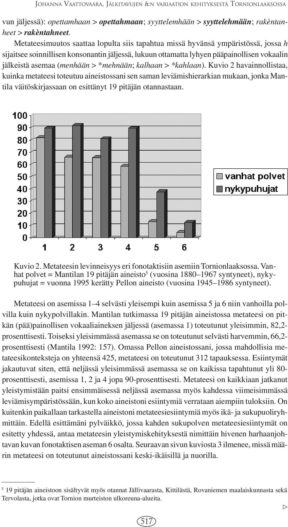 (menhään > *mehnään; kalhaan > *kahlaan).