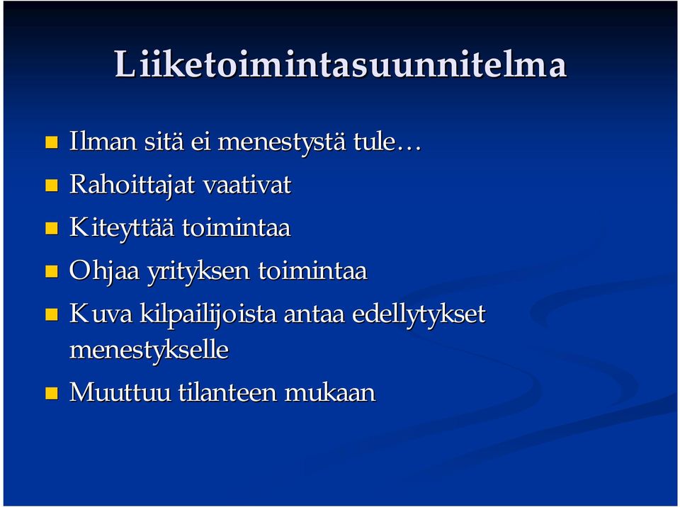 Ohjaa yrityksen toimintaa Kuva kilpailijoista
