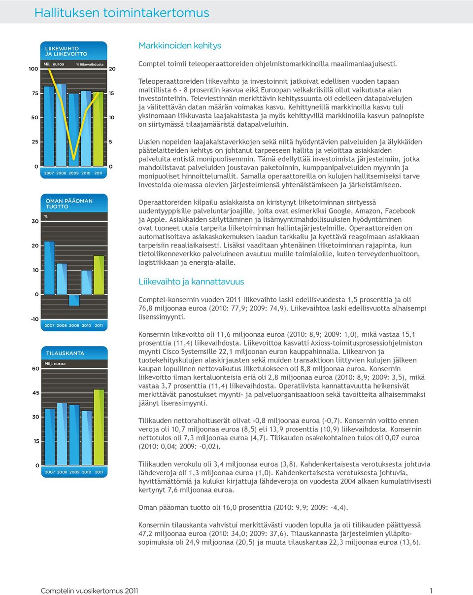 Televiestinnän merkittävin kehityssuunta oli edelleen datapalvelujen ja välitettävän datan määrän voimakas kasvu.