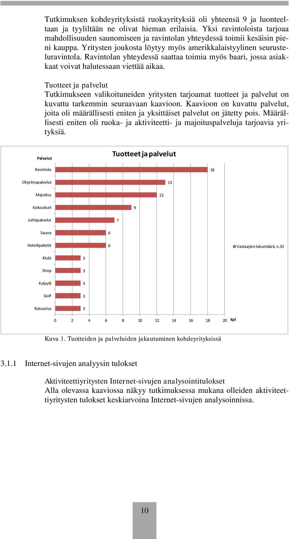 Ravintolan yhteydessä saattaa toimia myös baari, jossa asiakkaat voivat halutessaan viettää aikaa.