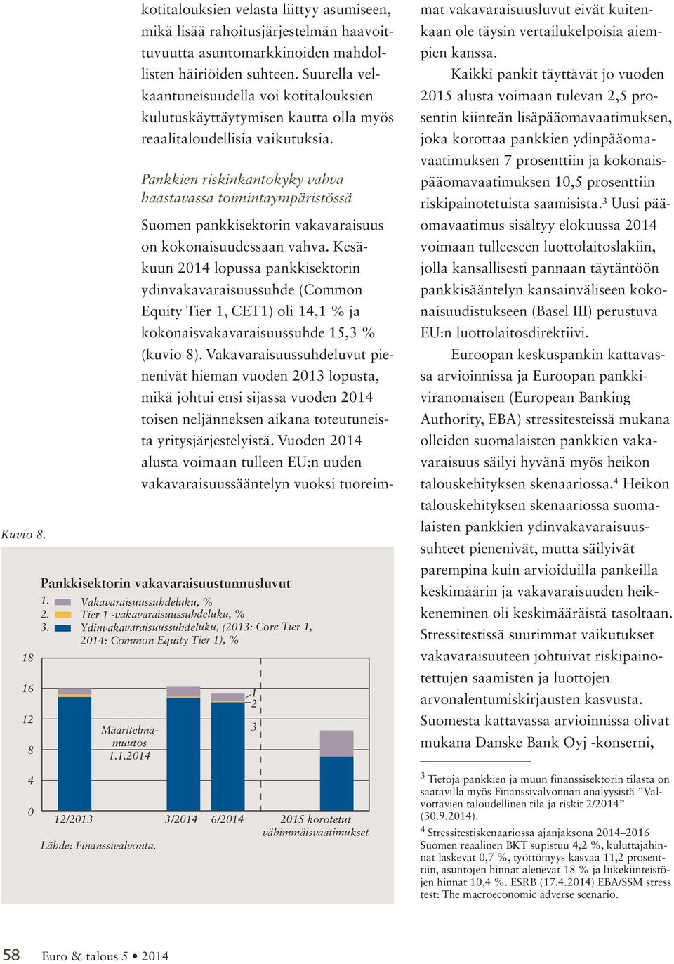 .04 kotitalouksien velasta liittyy asumiseen, mikä lisää rahoitusjärjestelmän haavoittuvuutta asuntomarkkinoiden mahdollisten häiriöiden suhteen.