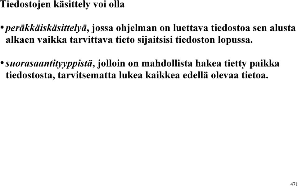 tiedoston lopussa.