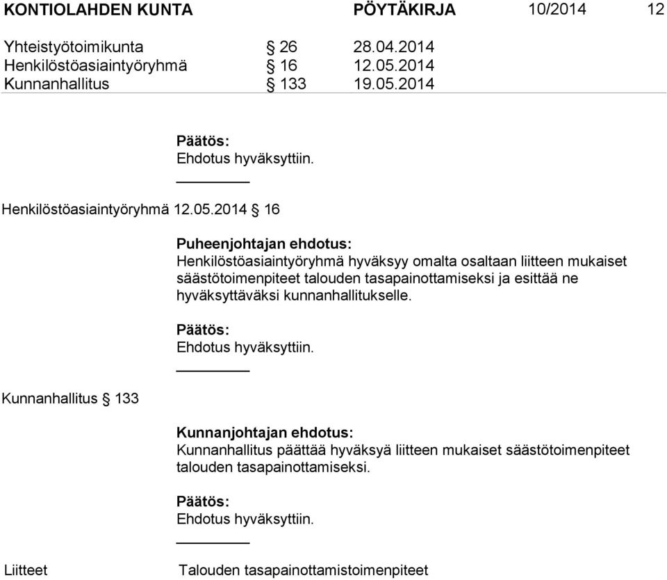 2014 Henkilöstöasiaintyöryhmä 12.05.