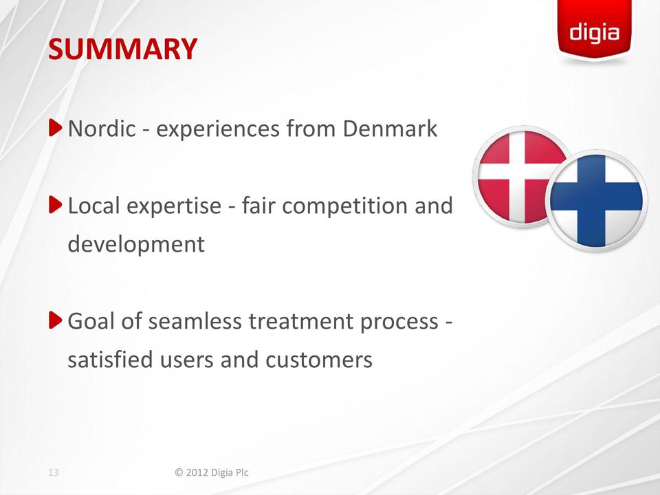 competition and development Goal of