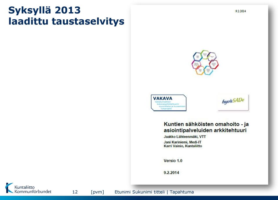 taustaselvitys 12