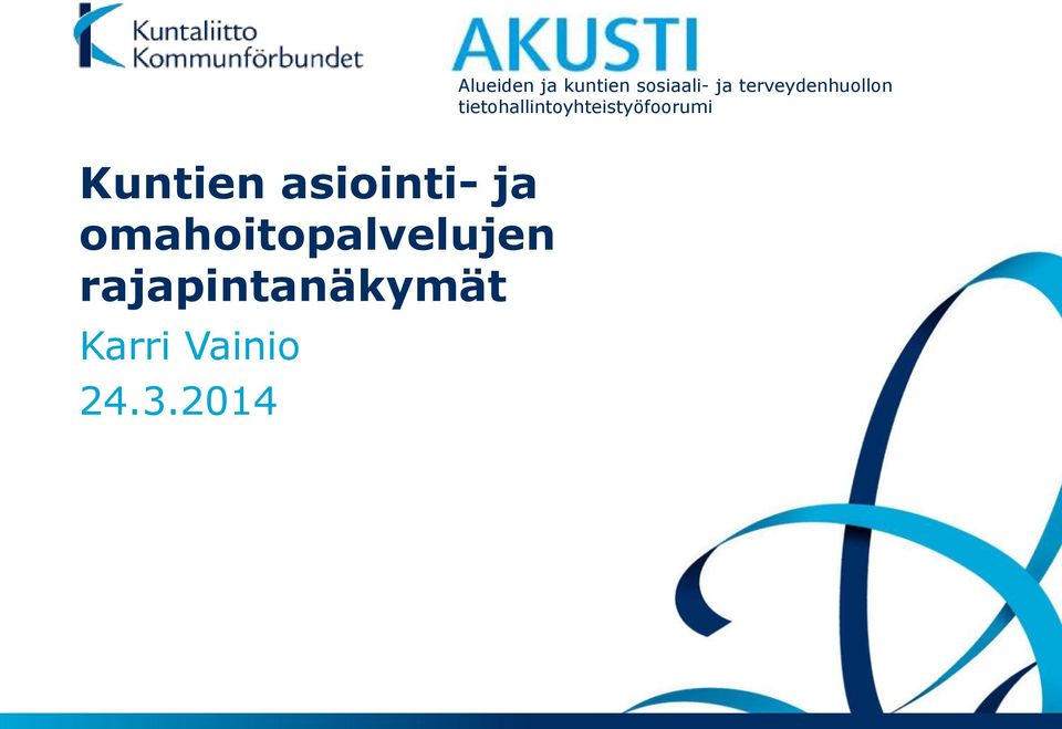 tietohallintoyhteistyöfoorumi Kuntien