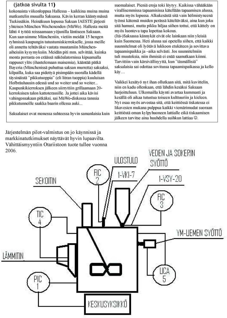 Kun saavuimme Müncheniin, vietiin meidät 15 hengen ryhmissä kaupungin tutustumiskierrokselle, jossa meille oli annettu tehtäväksi vastata muutamiin Münchenaiheisiin kysymyksiin. Meidän piti mm.