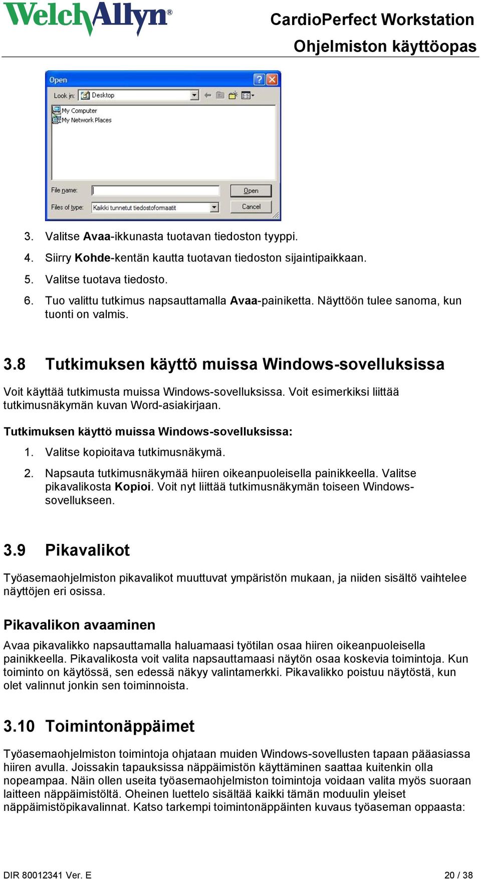 8 Tutkimuksen käyttö muissa Windows-sovelluksissa Voit käyttää tutkimusta muissa Windows-sovelluksissa. Voit esimerkiksi liittää tutkimusnäkymän kuvan Word-asiakirjaan.