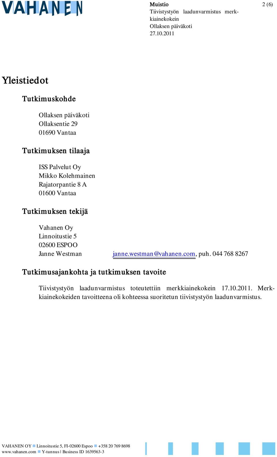 janne.westman@vahanen.com, puh.