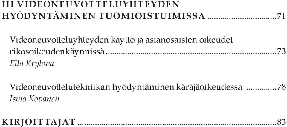 rikosoikeudenkäynnissä.