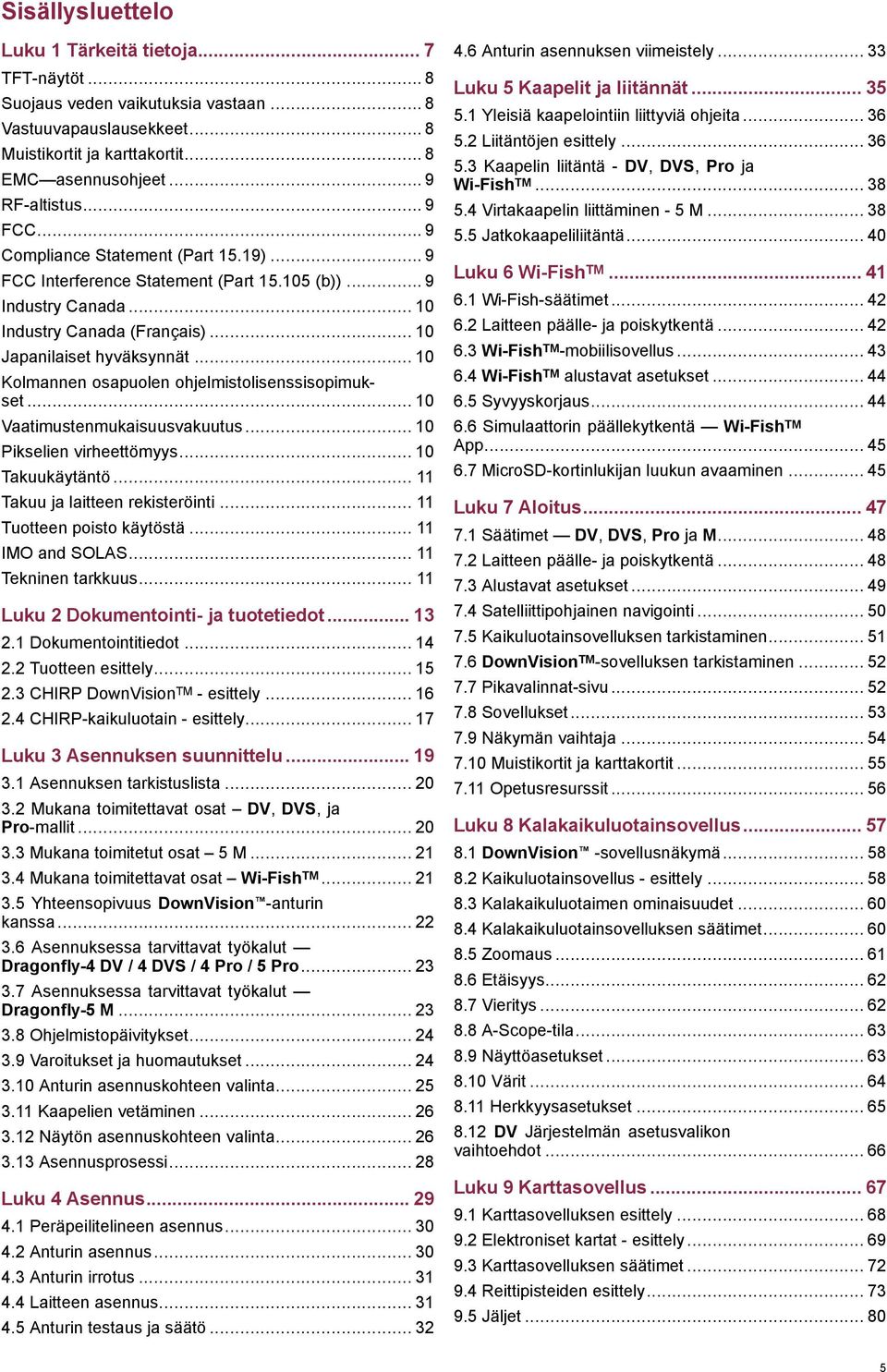 .. 10 Kolmannen osapuolen ohjelmistolisenssisopimukset... 10 Vaatimustenmukaisuusvakuutus... 10 Pikselien virheettömyys... 10 Takuukäytäntö... 11 Takuu ja laitteen rekisteröinti.