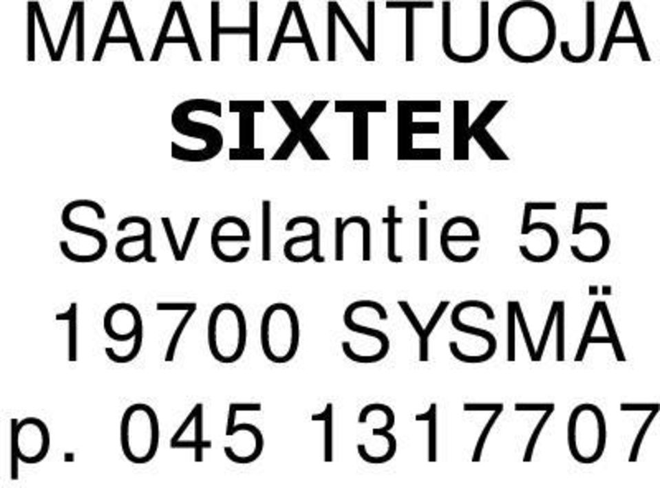 Savelantie 55