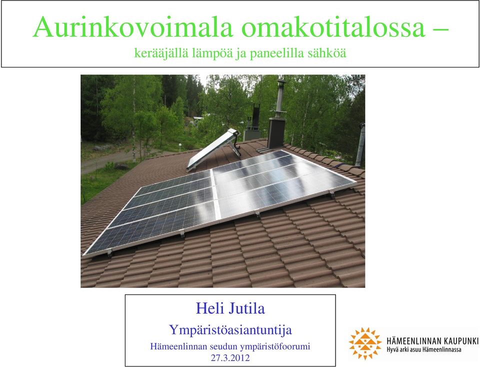 sähköä Heli Jutila