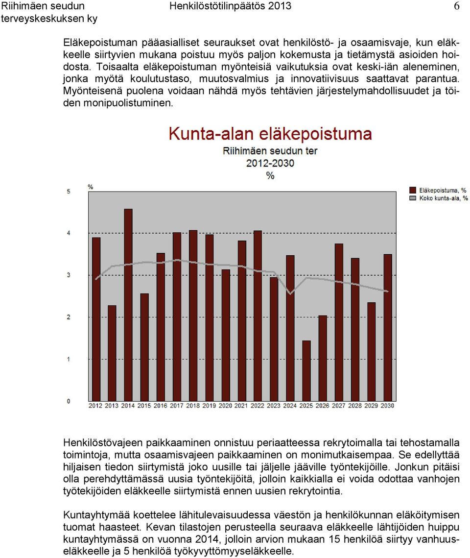 Myönteisenä puolena voidaan nähdä myös tehtävien järjestelymahdollisuudet ja töiden monipuolistuminen.