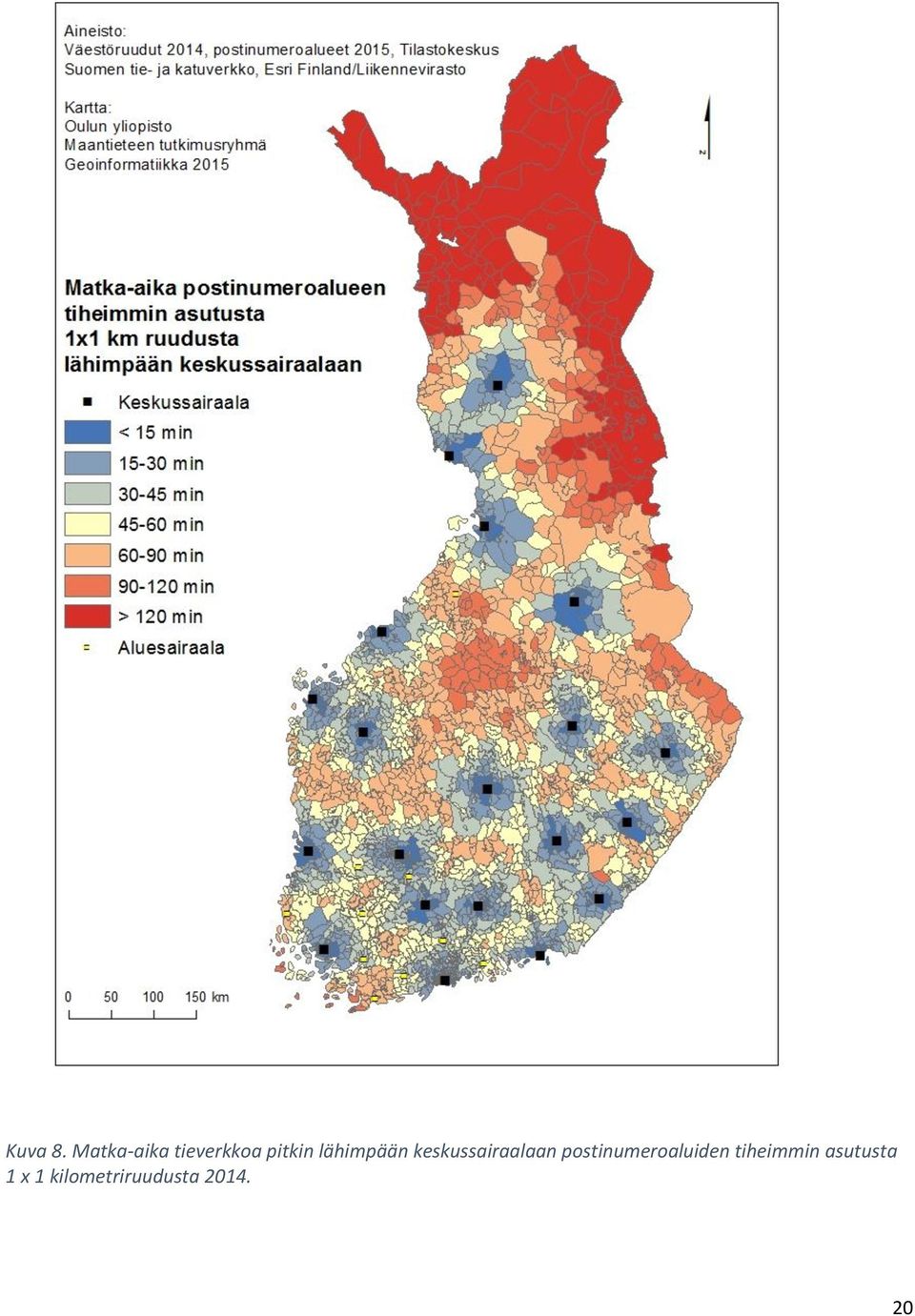 lähimpään keskussairaalaan
