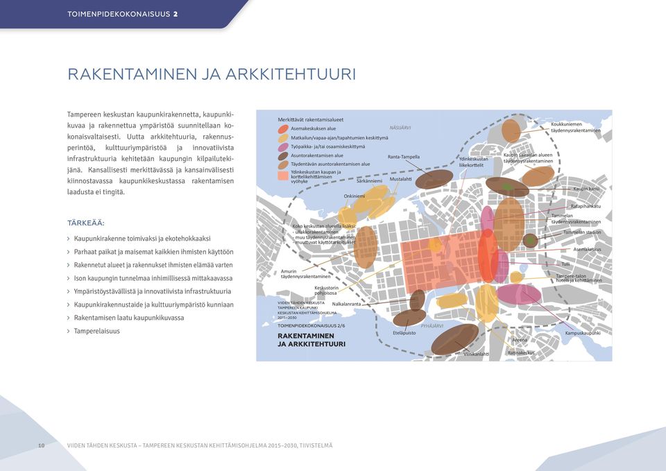 Kansallisesti merkittävässä ja kansainvälisesti kiinnostavassa kaupunkikeskustassa rakentamisen laadusta ei tingitä.