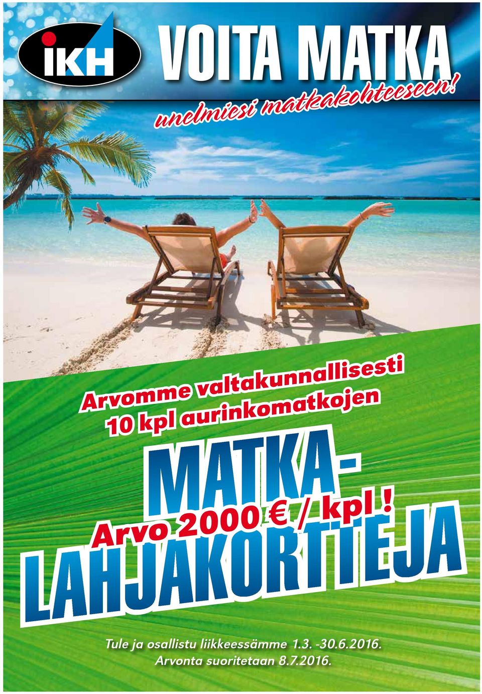 MATKA- LAHJAKORTTEJA Arvo 2000 / kpl!