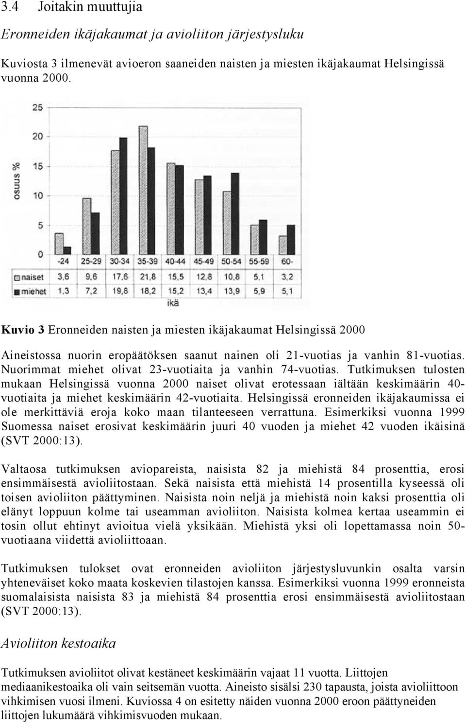 Nuorimmat miehet olivat 23-vuotiaita ja vanhin 74-vuotias.