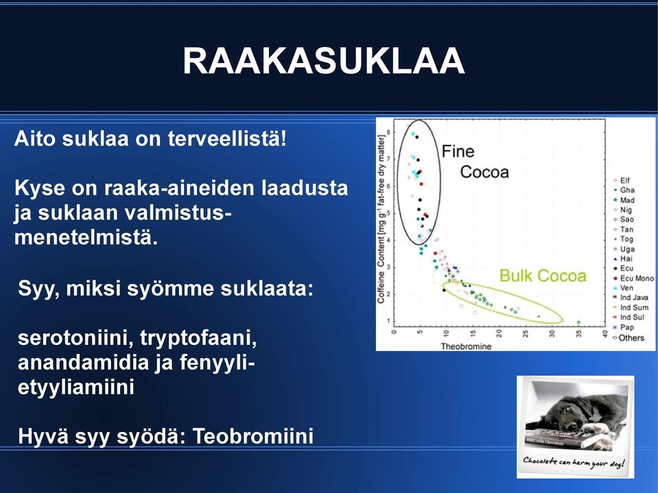 valmistusmenetelmistä.