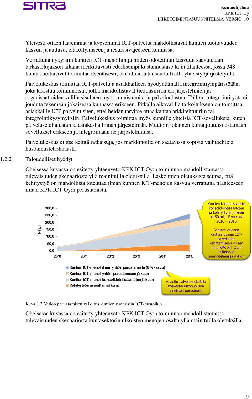 toimintaa itsenäisesti, paikallisilla tai seudullisilla yhteistyöjärjestelyillä.