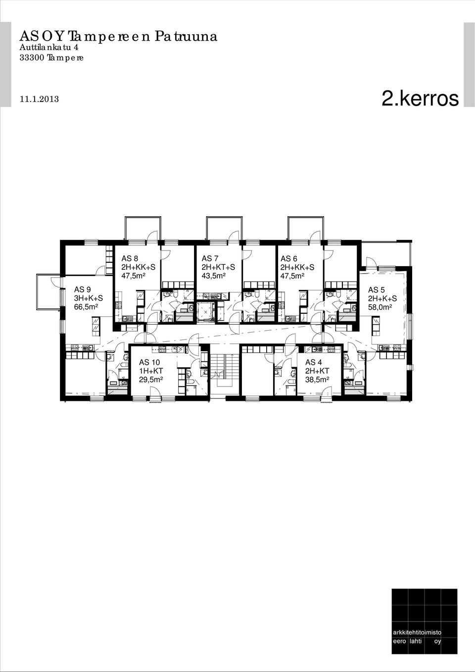 6 AS 5 2H+K+S 58,0m² AS 10