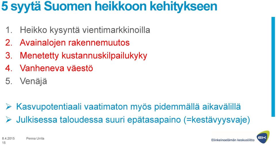 Vanheneva väestö 5.