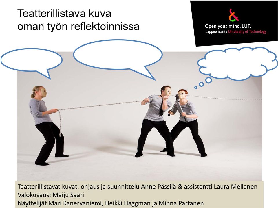 Pässilä & assistentti Laura Mellanen Valokuvaus: Maiju