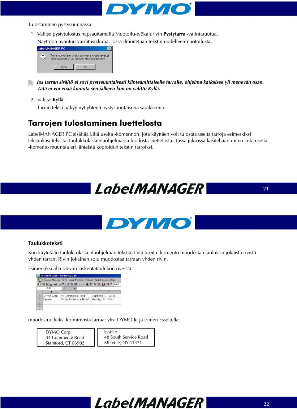 Tarran teksti näkyy nyt yhtenä pystysuuntaisena sarakkeena.