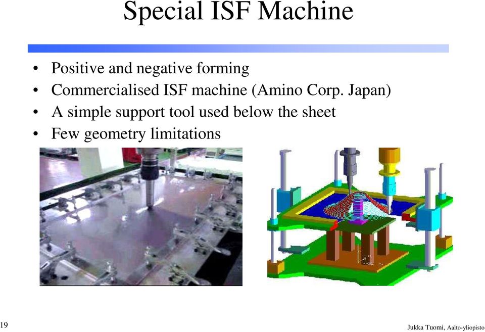 Japan) A simple support tool used below the