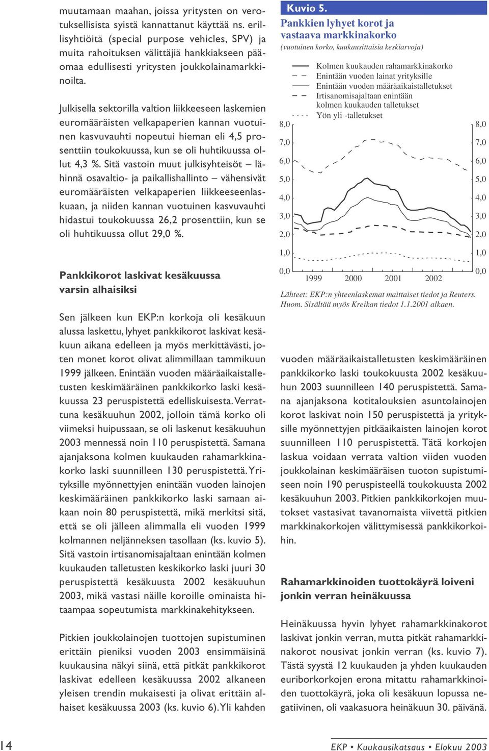 Julkisella sektorilla valtion liikkeeseen laskemien euromääräisten velkapaperien kannan vuotuinen kasvuvauhti nopeutui hieman eli 4,5 prosenttiin kuussa, kun se oli kuussa ollut 4,3 %.