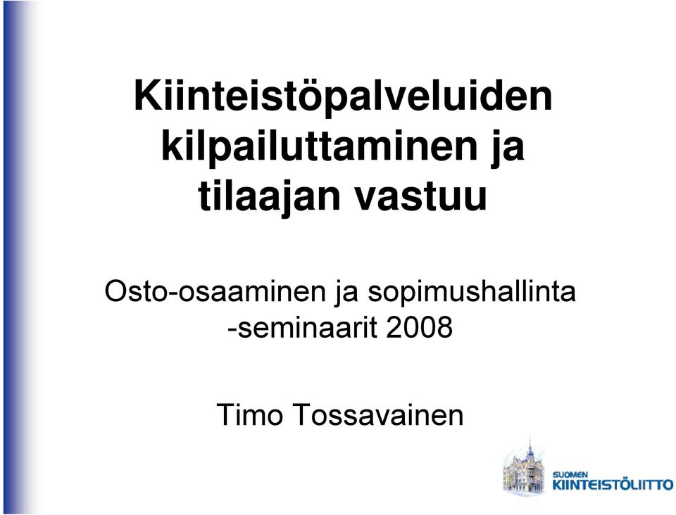 vastuu Osto-osaaminen ja